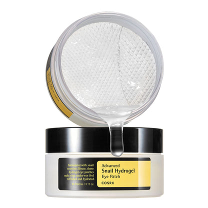 COSRX Collagen Gel Eye Patches 60pcs – PDRN / Peptide / Snail Mucin - Lahab Beauty | لهب بيوتي