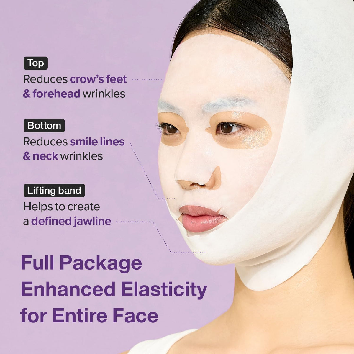 numbuzin No.9 Sheet Mask | NAD+ BIO Lifting-sil Full Face Mask - 4EA - Lahab Beauty | لهب بيوتي