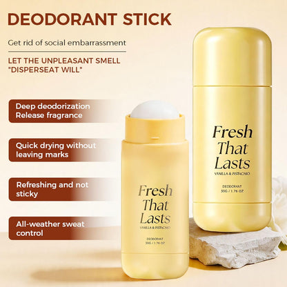 Medicube Fresh That Lasts Deodorant (Vanilla & Pistachio) 83g - Lahab Beauty | لهب بيوتي