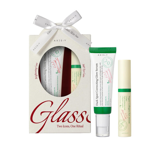 AXIS-Y Glass Skin Duo – Dark Spot & Eye Care Set - Lahab Beauty | لهب بيوتي