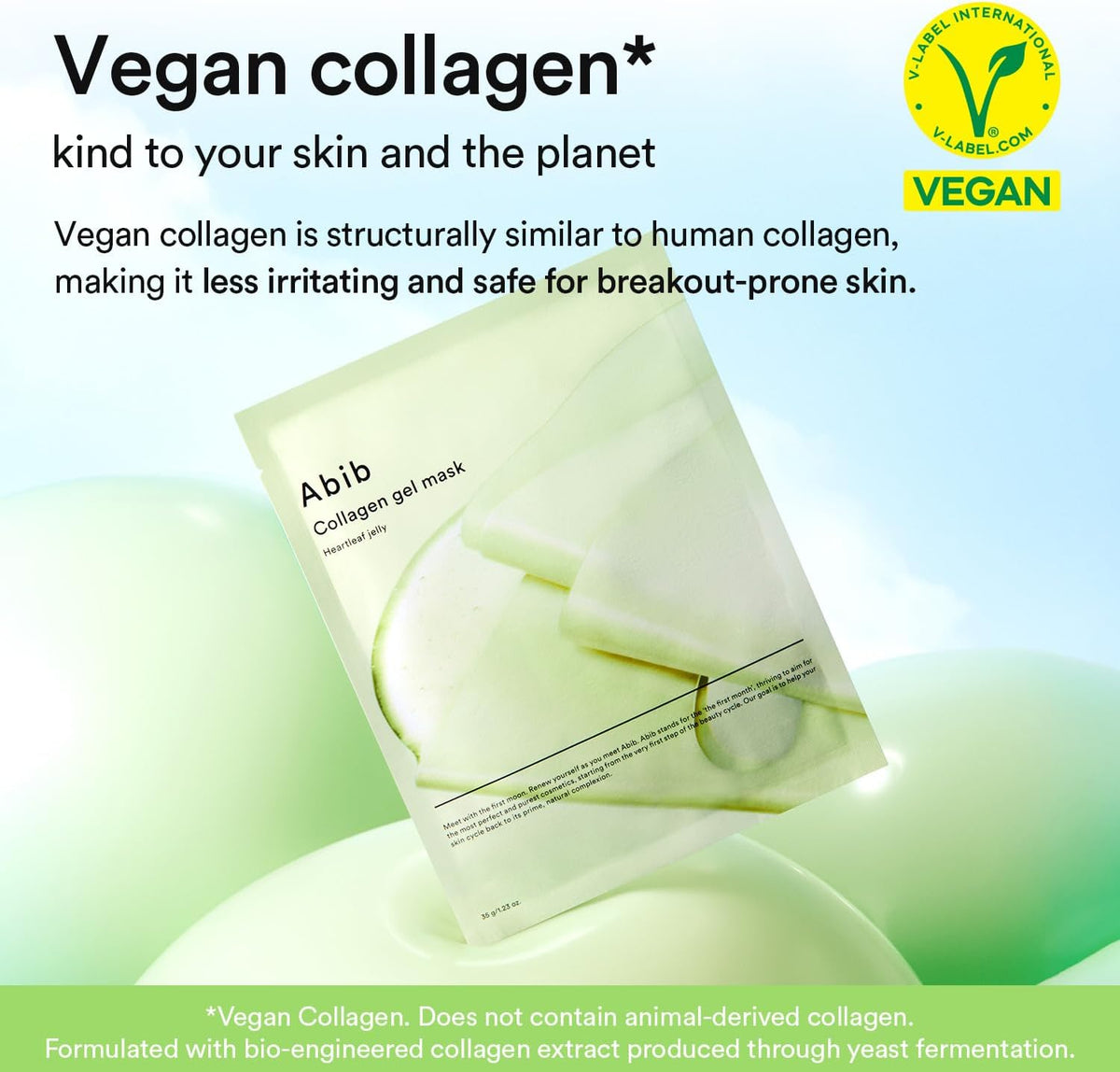 ABIB Collagen Gel Mask Heartleaf Jelly (35g x 10ea) - Lahab Beauty | لهب بيوتي