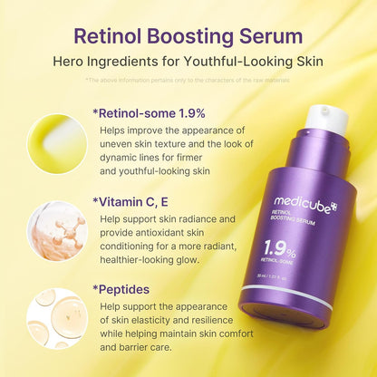 MEDICUBE Pore Refine & Retinol Boosting Serum Duo - Lahab Beauty | لهب بيوتي