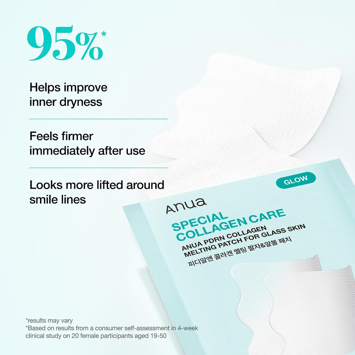 Anua PDRN Collagen Melting Patch For Glass Skin (4 Patches) - Lahab Beauty | لهب بيوتي