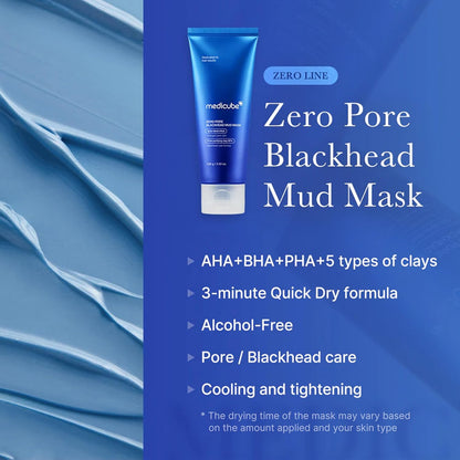 Medicube Zero Pore Blackhead Mud Facial Mask - Lahab Beauty | لهب بيوتي