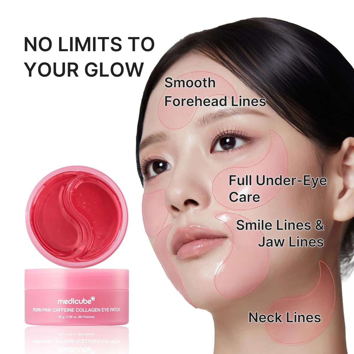 Medicube PDRN Caffeine Collagen Eye Patch - Lahab Beauty | لهب بيوتي