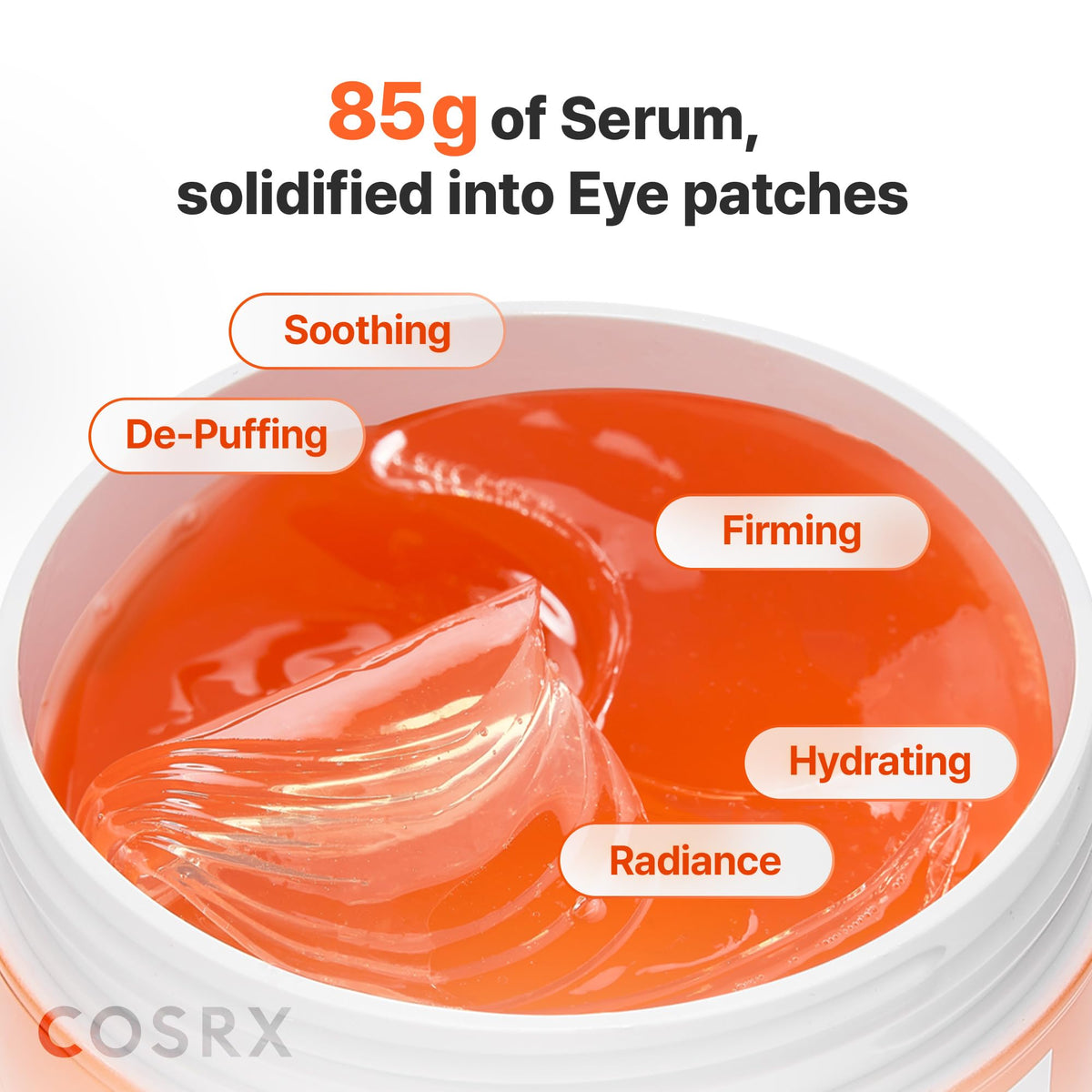 COSRX Collagen Gel Eye Patches 60pcs – PDRN / Peptide / Snail Mucin - Lahab Beauty | لهب بيوتي