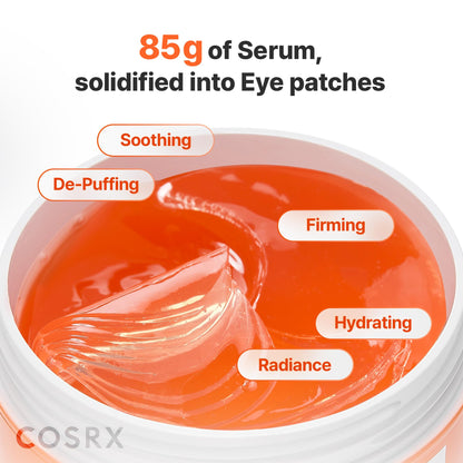 COSRX Collagen Gel Eye Patches 60pcs – PDRN / Peptide / Snail Mucin - Lahab Beauty | لهب بيوتي