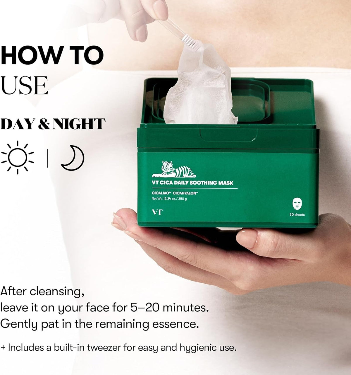 [VT COSMETICS] Daily Soothing Mask 30ea - Lahab Beauty | لهب بيوتي