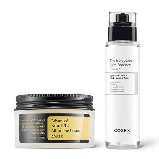 [COSRX] Snail Mucin 92% Moisturizer + 6X Peptide Booster - Lahab Beauty | لهب بيوتي