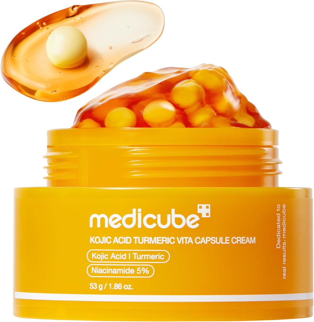 Medicube Kojic Acid Turmeric Vita Capsule Cream 53g - Lahab Beauty | لهب بيوتي