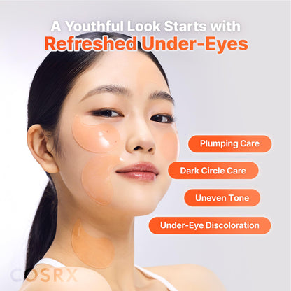 COSRX Collagen Gel Eye Patches 60pcs – PDRN / Peptide / Snail Mucin - Lahab Beauty | لهب بيوتي