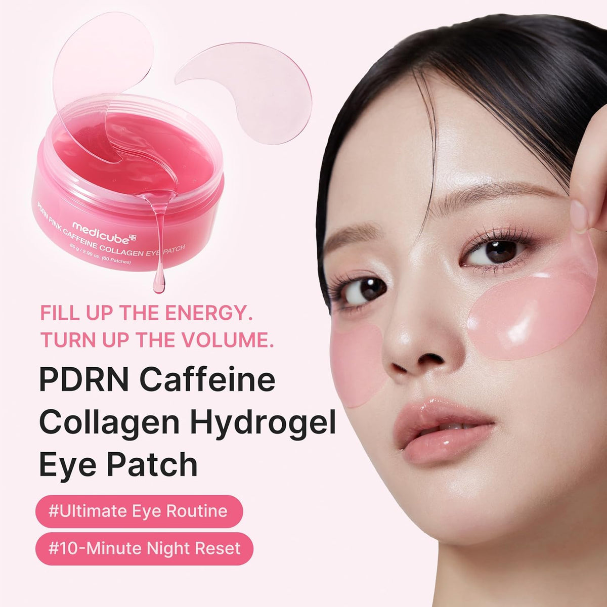 Medicube PDRN Caffeine Collagen Eye Patch - Lahab Beauty | لهب بيوتي