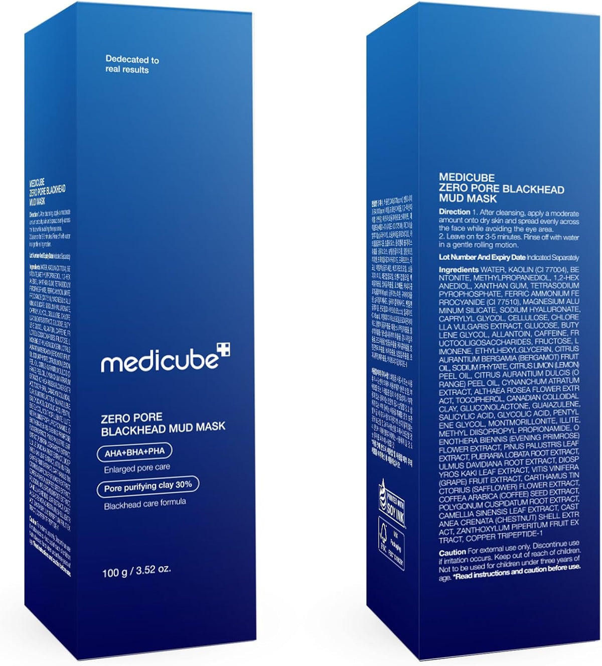 Medicube Zero Pore Blackhead Mud Facial Mask - Lahab Beauty | لهب بيوتي