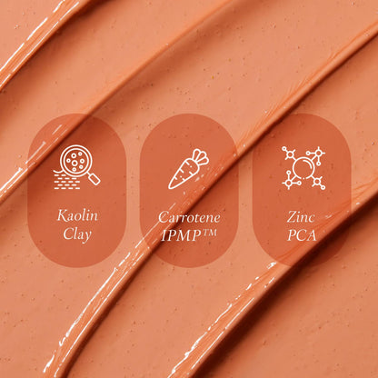 APRILSKIN Carrotene IPMP 3-Min Quick Dry Pore Caring Clay Mask – 100g / 3.52 oz 🧊✨ - Lahab Beauty | لهب بيوتي