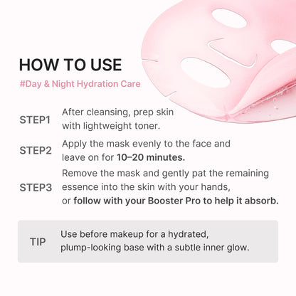 Medicube PDRN Pink Peptide Ampoule Mask 6EA - Lahab Beauty | لهب بيوتي