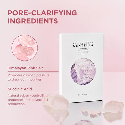 SKIN1004 Madagascar Centella Poremizing Clarifying Mask (5 Sheets) 🌿✨ - Lahab Beauty | لهب بيوتي