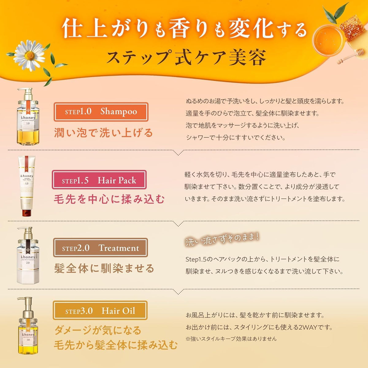 &honey Deep Moist Hair Oil 3.0 - Lahab Beauty | لهب بيوتي
