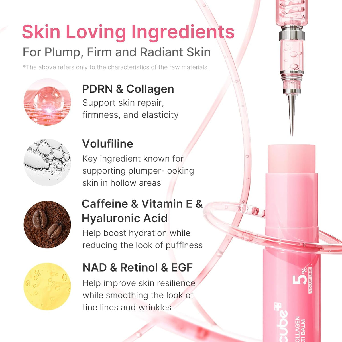 Medicube PDRN Pink Collagen Multi Balm Stick - Lahab Beauty | لهب بيوتي