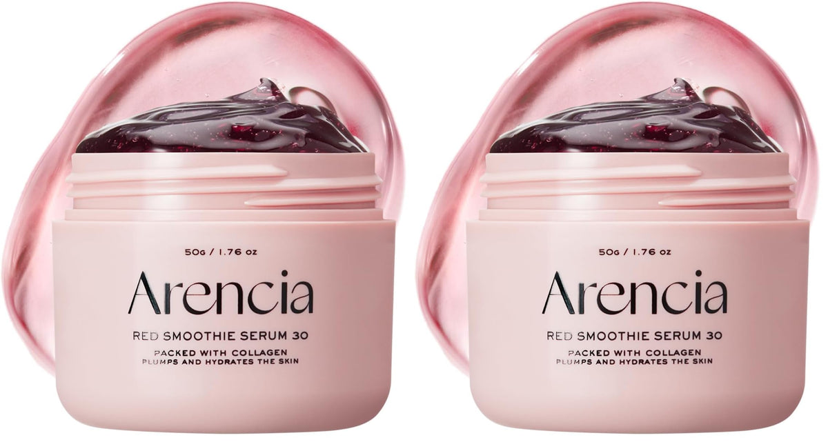 Arencia Overnight Red Smoothie Face Mask Serum (Pack of 2) ❤️✨ - Lahab Beauty | لهب بيوتي
