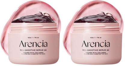 Arencia Overnight Red Smoothie Face Mask Serum (Pack of 2) ❤️✨ - Lahab Beauty | لهب بيوتي
