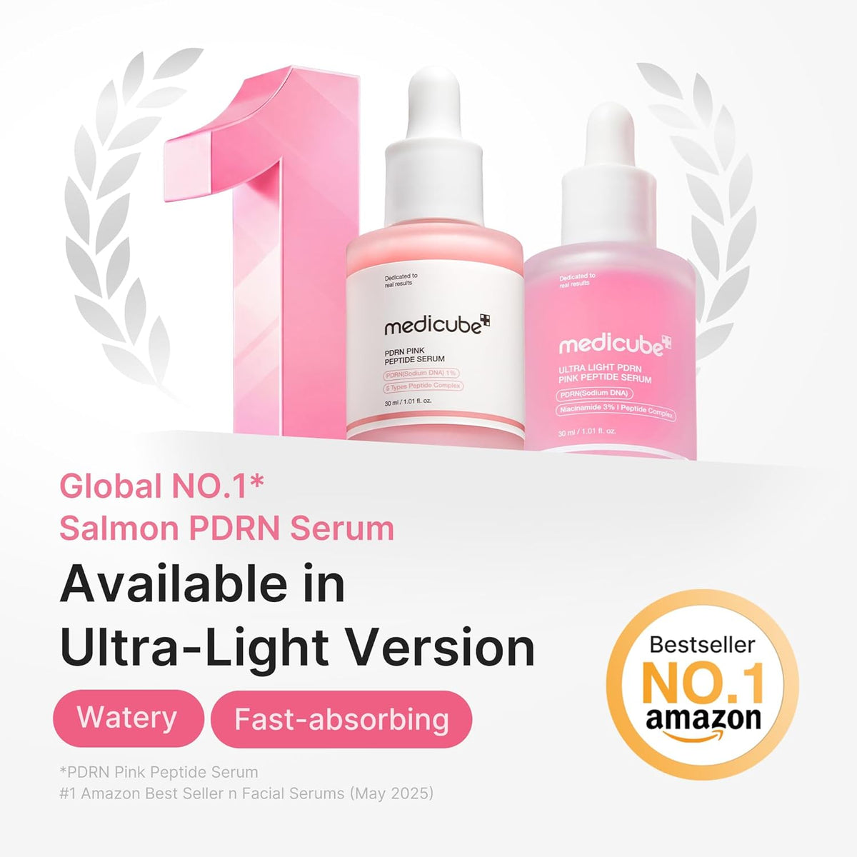 MEDICUBE PDRN Fresh Prep & Capsule Glow Duo - Lahab Beauty | لهب بيوتي
