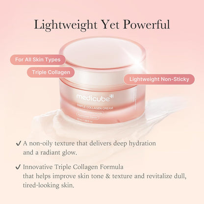 Medicube Triple Collagen Cream 4.0 (50ml) - Lahab Beauty | لهب بيوتي