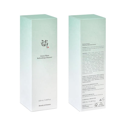 Beauty of Joseon Cleansing & Moisture Trio Ginseng Cleansing Oil Green Plum Cleanser Ginseng Essence Water Deep Cleansing and Hydration Korean Skincare - Lahab Beauty | لهب بيوتي