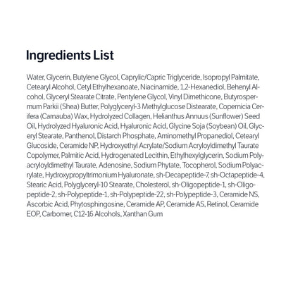 SUNGBOON EDITOR Deep Collagen 7GF Ceramide Advanced Barrier Night Cream 50ml - Lahab Beauty | لهب بيوتي