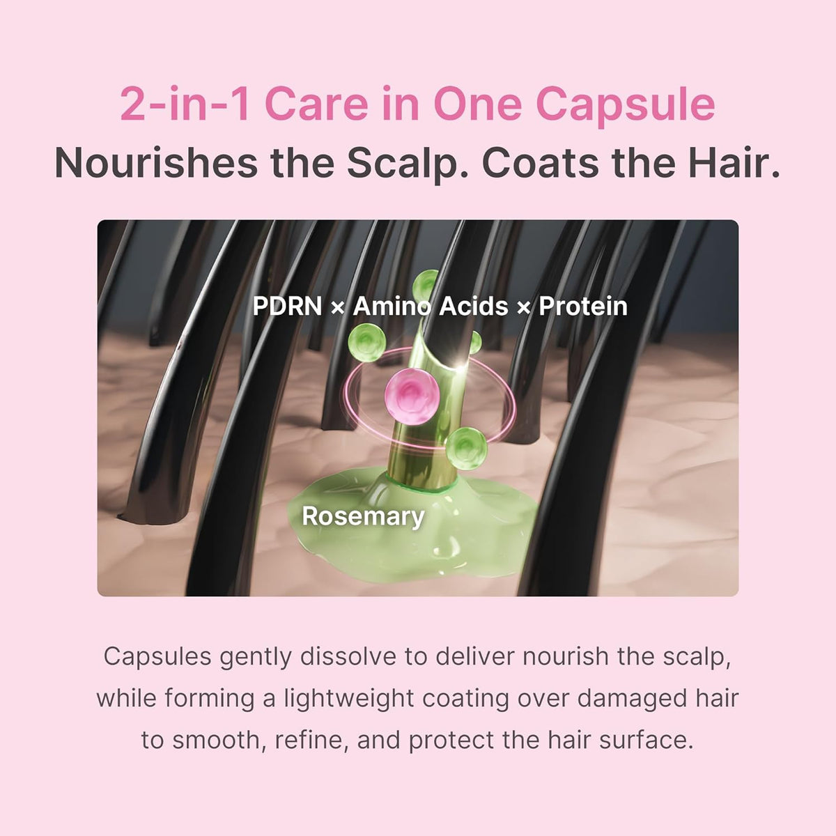 Medicube Rosemary PDRN Scalp to Strand Nourishing Conditioner (250ml / 8.45 fl. oz) 🌿✨ - Lahab Beauty | لهب بيوتي