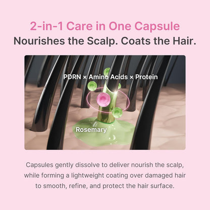 Medicube Rosemary PDRN Scalp to Strand Nourishing Conditioner (250ml / 8.45 fl. oz) 🌿✨ - Lahab Beauty | لهب بيوتي