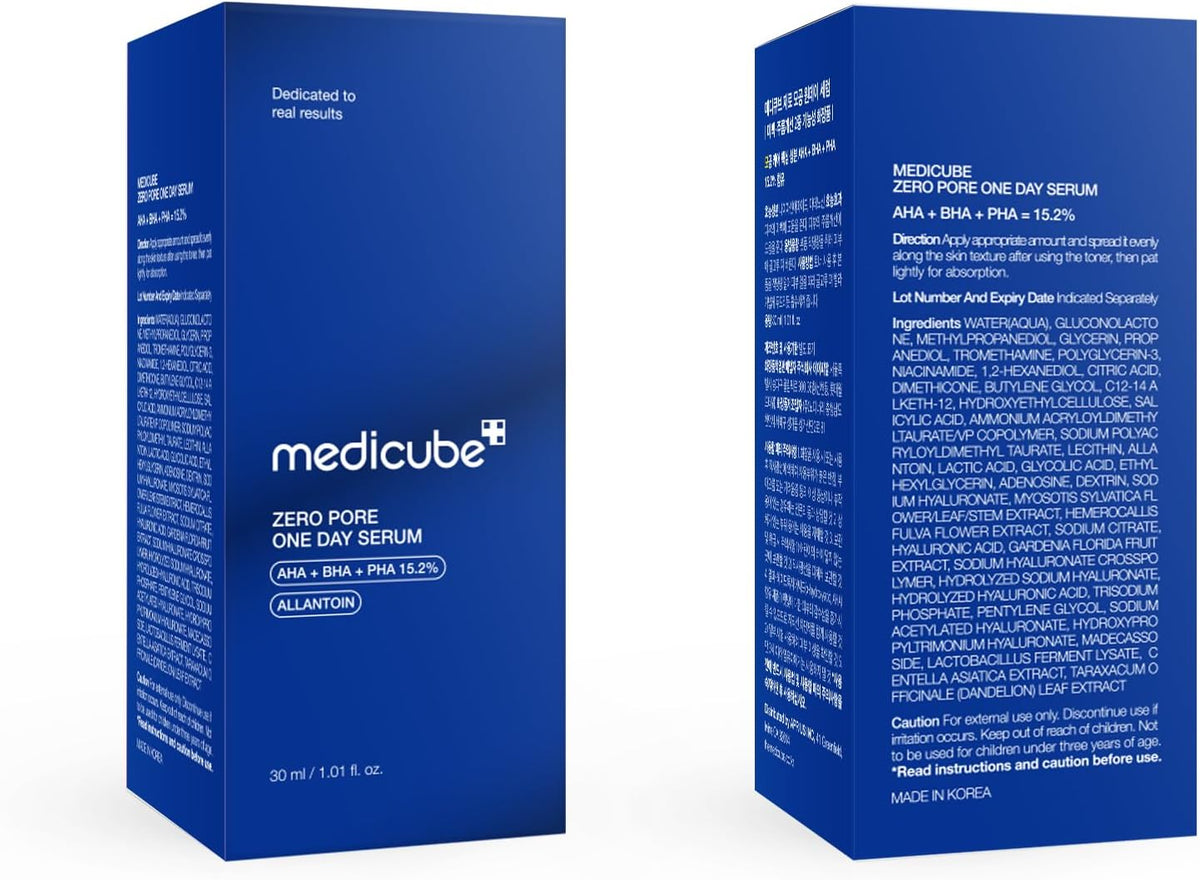[Medicube] Zero Pore One-day Serum 30ml - Lahab Beauty | لهب بيوتي