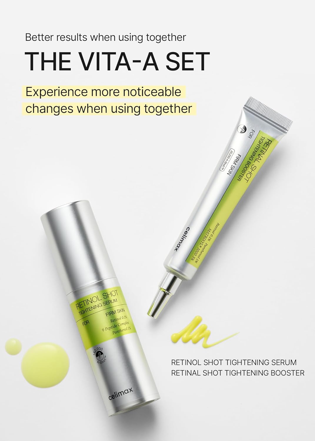 [Celimax] Retinol Vita A Set - Lahab Beauty | لهب بيوتي