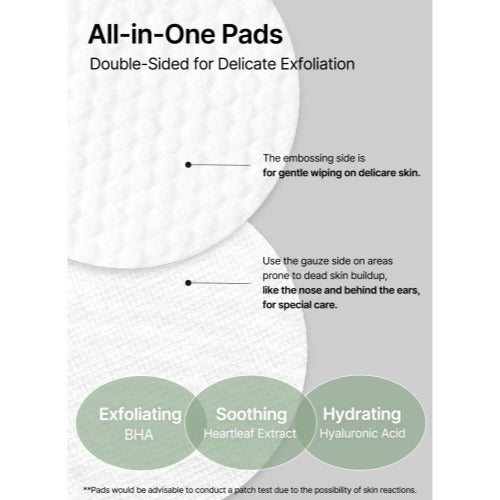 [Celimax] Ji Woo Gea Heartleaf BHA Peeling Pad (60ea) - Lahab Beauty | لهب بيوتي