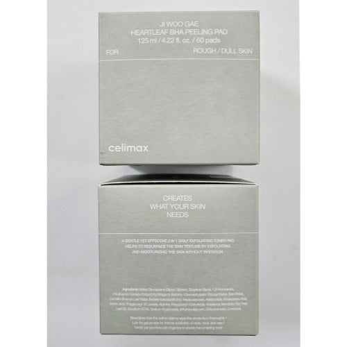 [Celimax] Ji Woo Gea Heartleaf BHA Peeling Pad (60ea) - Lahab Beauty | لهب بيوتي