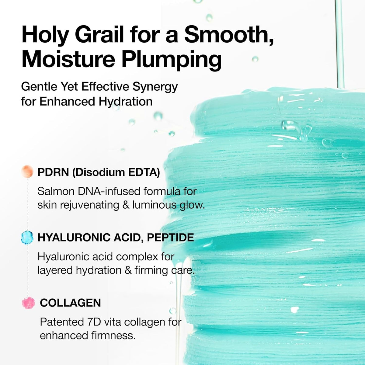 [Anua] PDRN 100 Hyaluronic Acid Glow Pad 60 EA - Lahab Beauty | لهب بيوتي