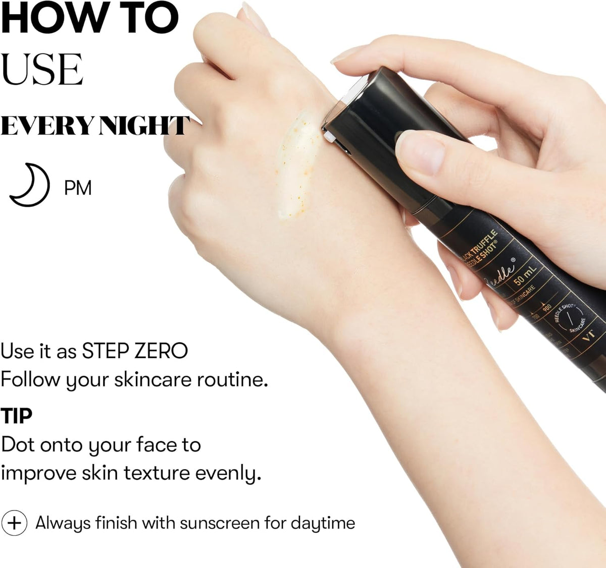 [VT COSMETICS] Black Truffle Reedle Shot 100 – 50ml - Lahab Beauty | لهب بيوتي