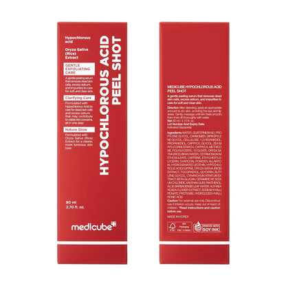 Medicube Hypochlorous Acid Rice Peel Shot - 80ml - Lahab Beauty | لهب بيوتي