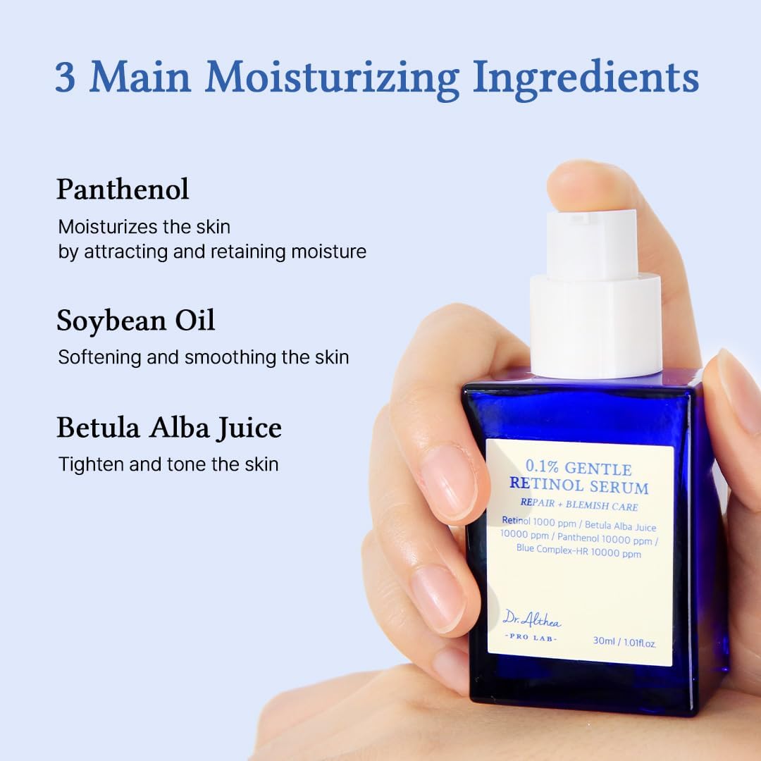 [DR. Althea] 0.1% Gentle Retinol Serum 30ml - Lahab Beauty | لهب بيوتي