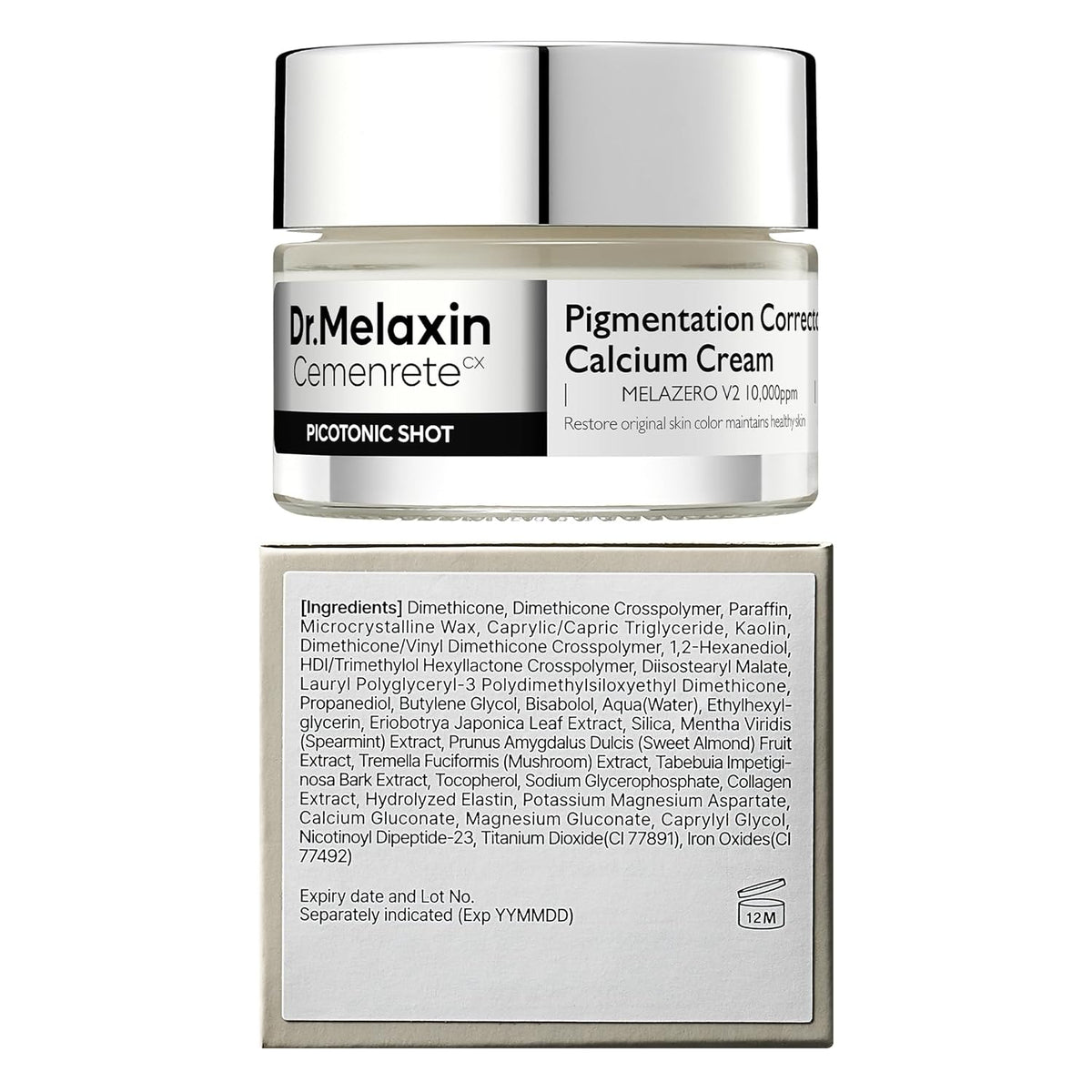 Dr.Melaxin Cemenrete Picotonic Shot Calcium cream - 28g - Lahab Beauty | لهب بيوتي