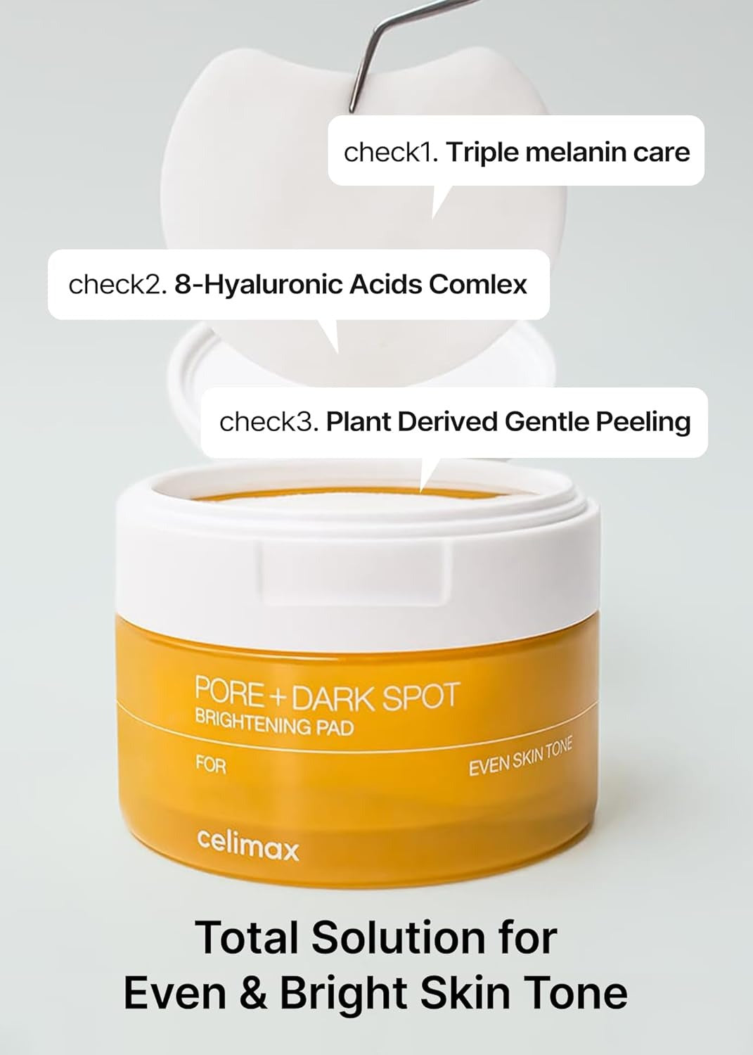 [celimax] PORE + DARK SPOT BRIGHTENING PAD - Lahab Beauty | لهب بيوتي