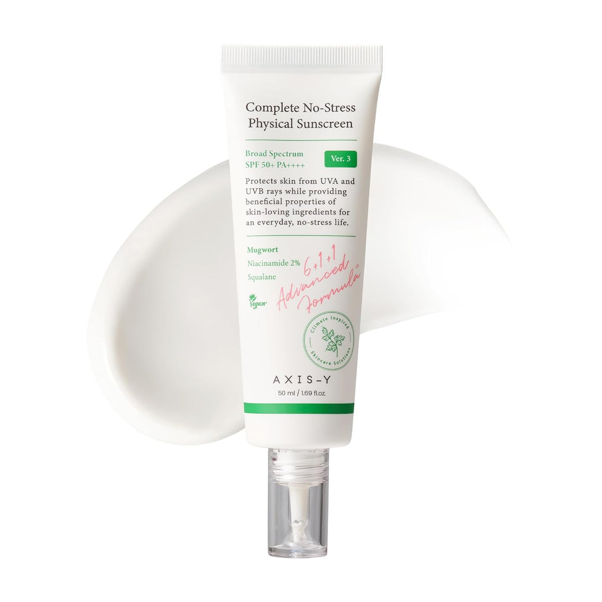 AXIS-Y Complete No Stress Physical Sunscreen 50ml - Lahab Beauty | لهب بيوتي