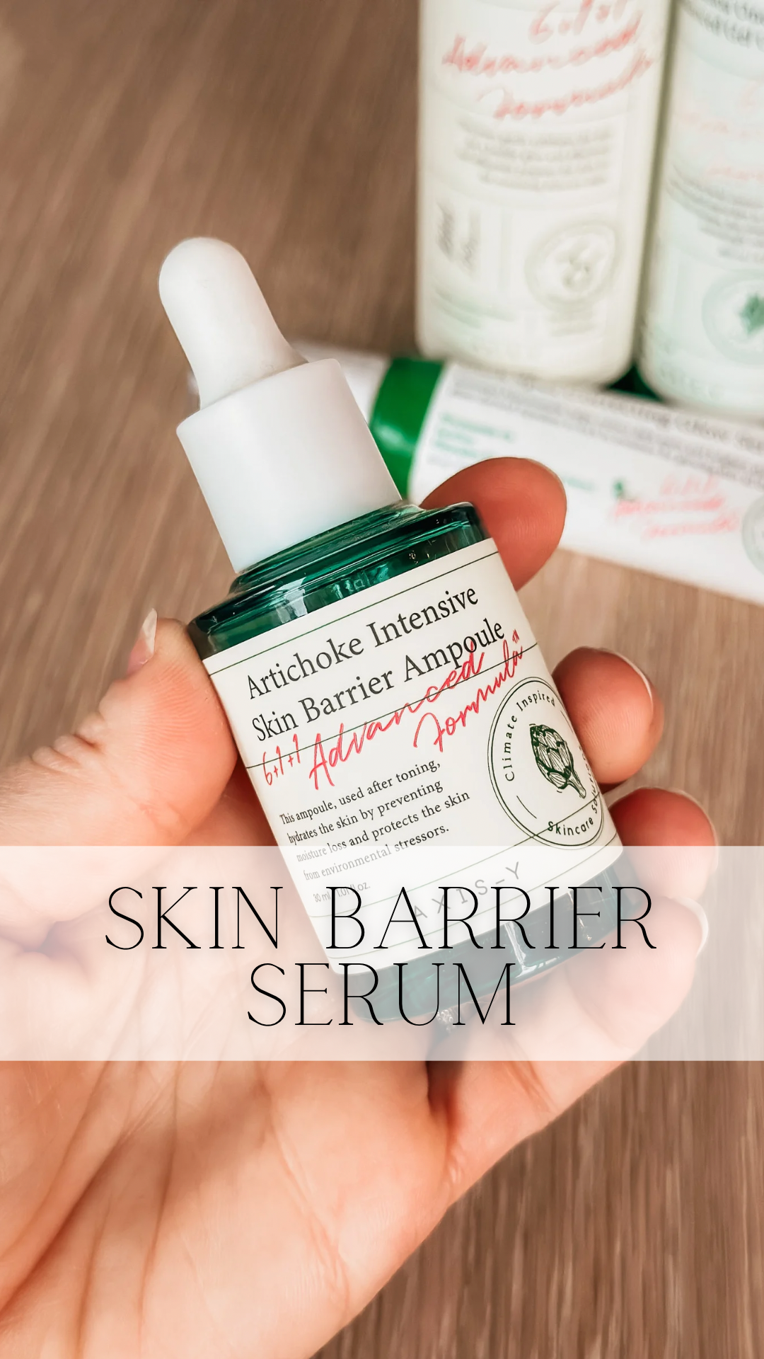 [AXIS-Y] Artichoke Intensive Skin Barrier Ampoule 30ml - Lahab Beauty | لهب بيوتي