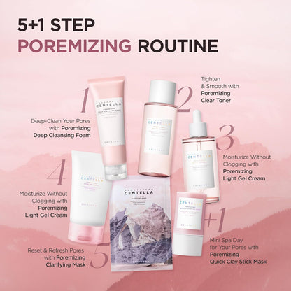 SKIN1004 Madagascar Centella Poremizing Clarifying Mask (5 Sheets) 🌿✨ - Lahab Beauty | لهب بيوتي