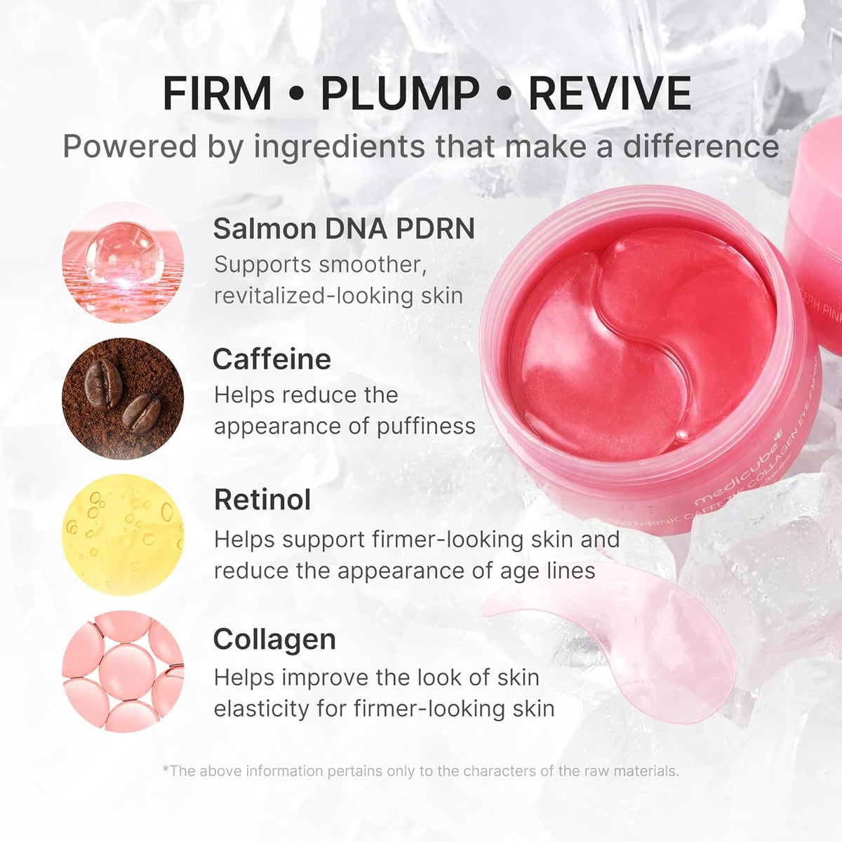 Medicube PDRN Caffeine Collagen Eye Patch - Lahab Beauty | لهب بيوتي
