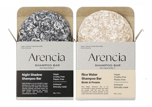 ARENCIA Shampoo Bar Duo – Hair Growth & Strengthening Care 🌿✨ - Lahab Beauty | لهب بيوتي