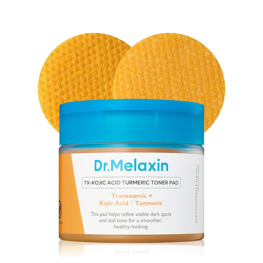 Dr.Melaxin TX Turmeric Toner Pads – 70 Sheets ✨🌼 - Lahab Beauty | لهب بيوتي