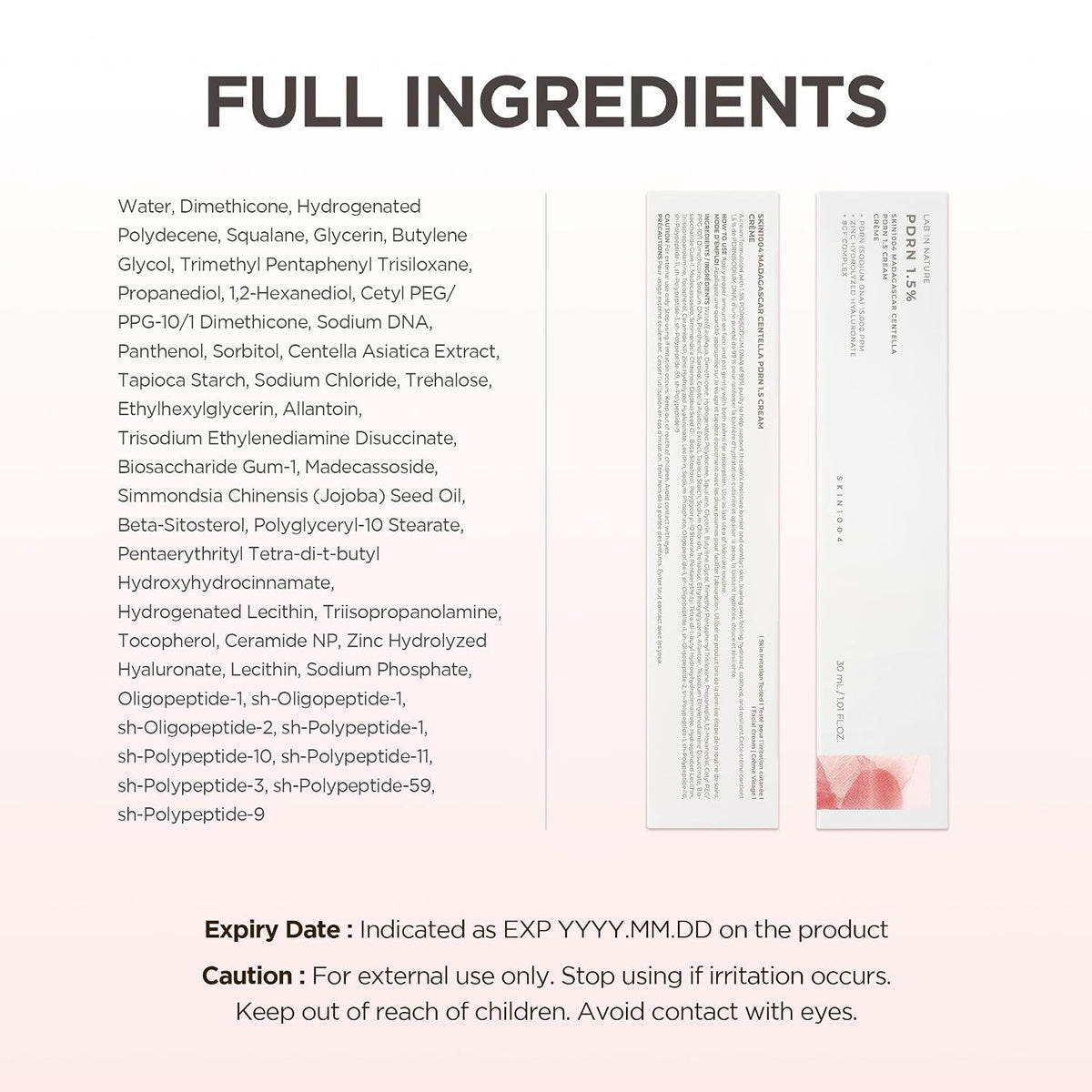SKIN1004 Madagascar Centella PDRN 1.5% Cream 30ml - Lahab Beauty | لهب بيوتي