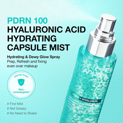 Anua PDRN Hyaluronic Acid Hydrating Capsule Mist - Lahab Beauty | لهب بيوتي
