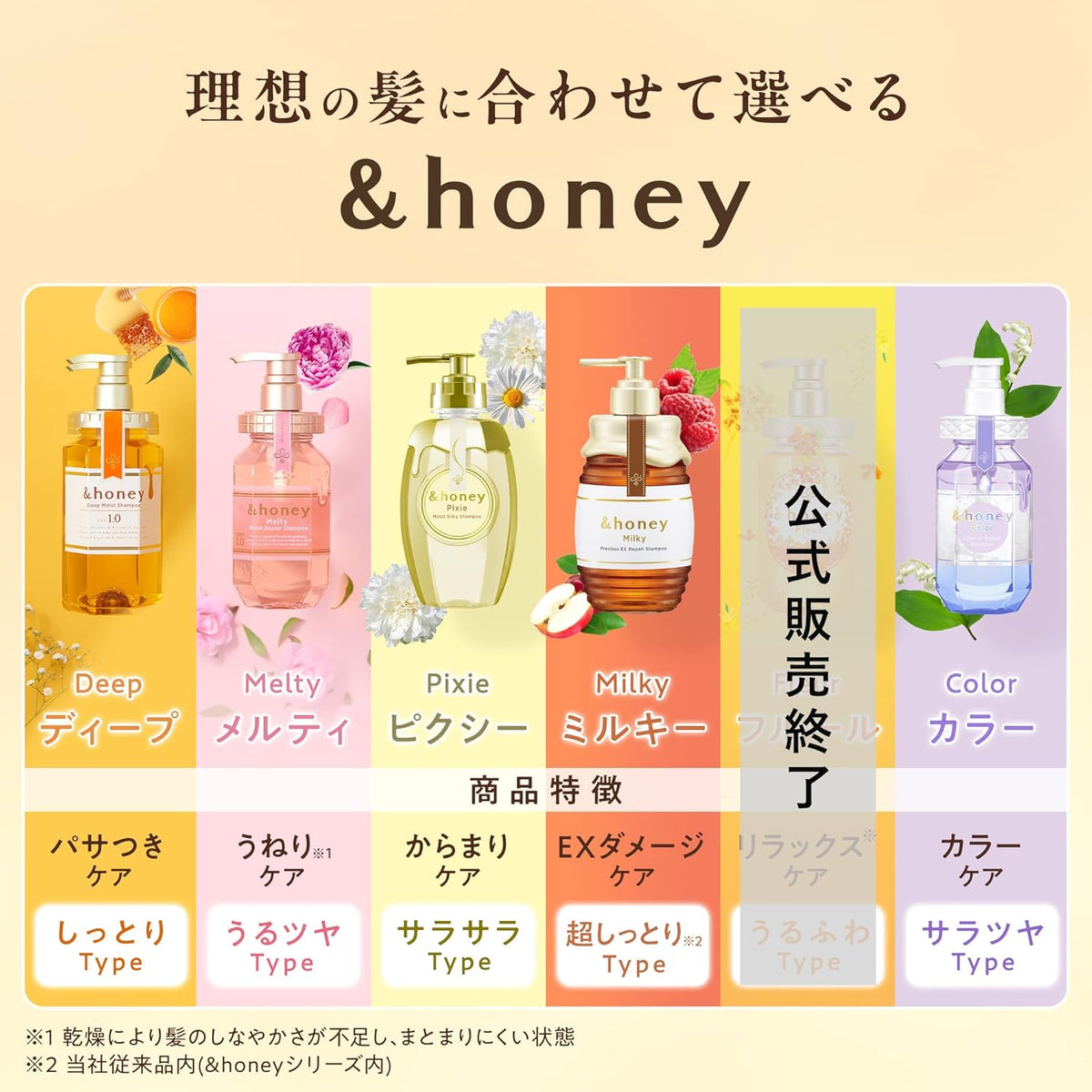 &honey Deep Moisture 3-Piece Set (Shampoo/Treatment/Hair Oil) - Lahab Beauty | لهب بيوتي