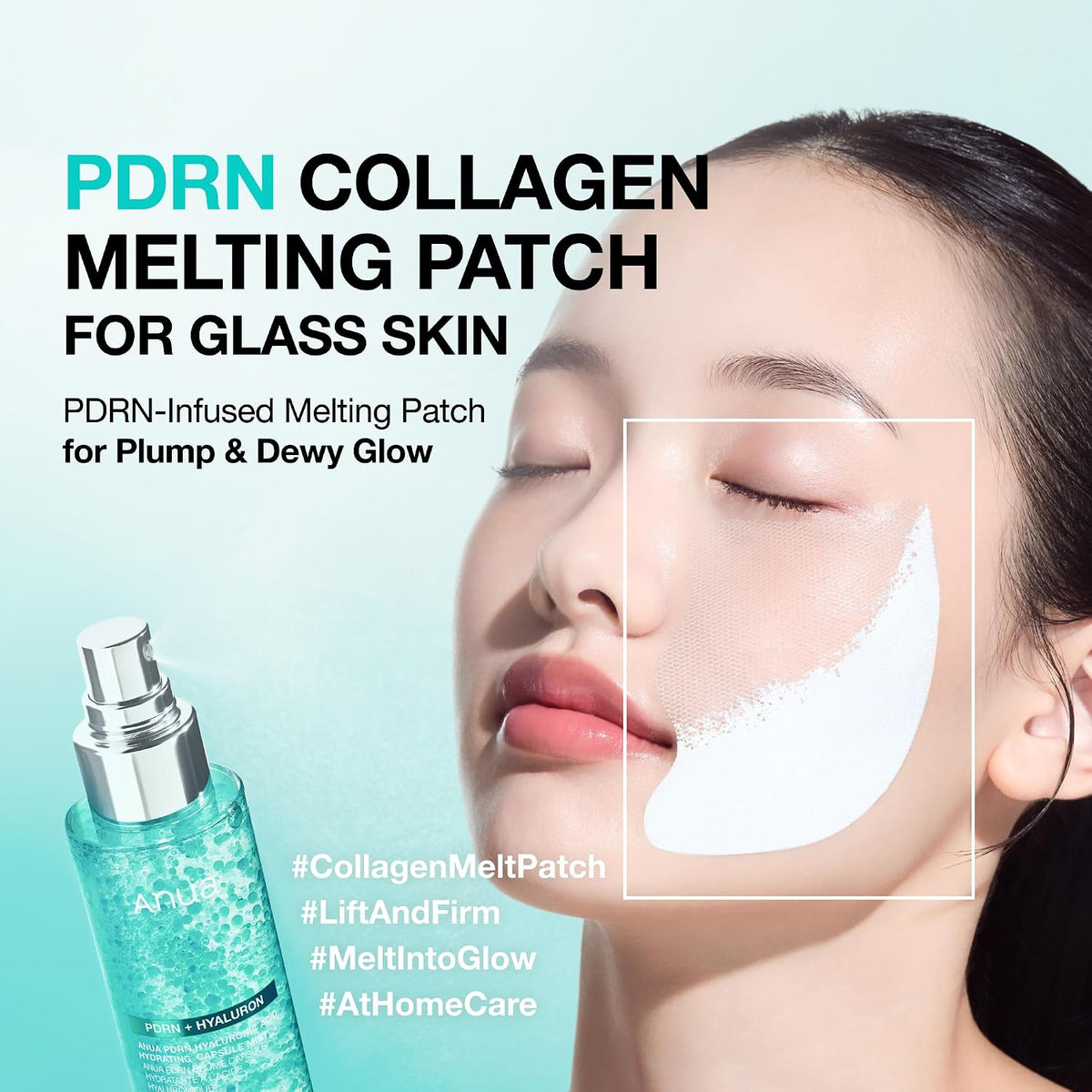 Anua PDRN Collagen Melting Patch For Glass Skin (4 Patches) - Lahab Beauty | لهب بيوتي